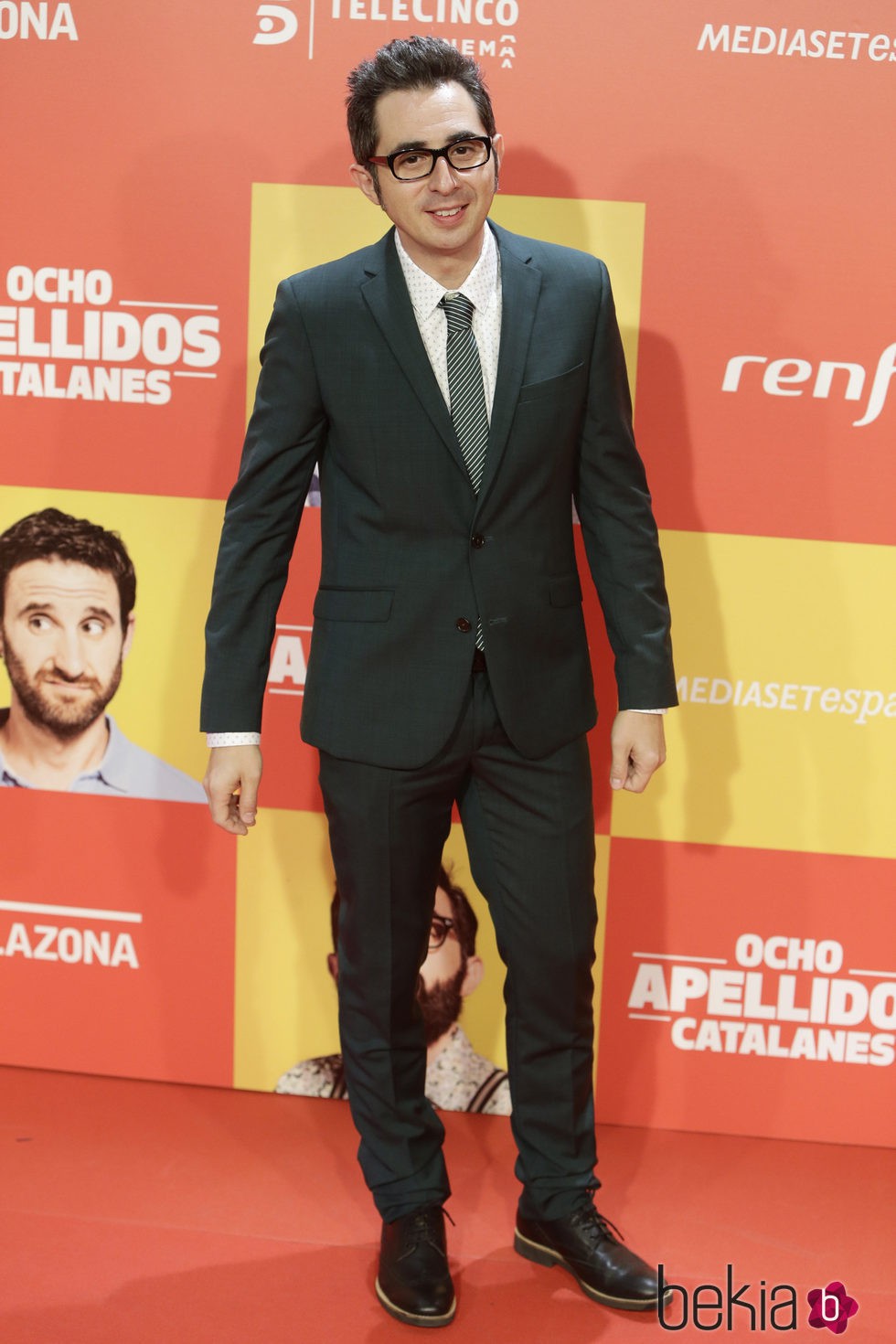 Berto Romero en la premiere en Madrid de 'Ocho Apellidos Catalanes'