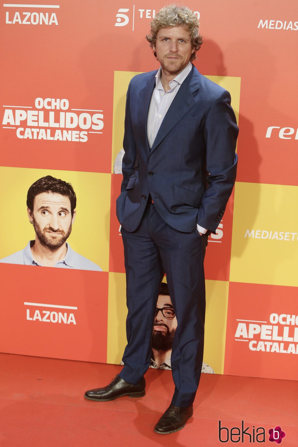 Álvaro de la Lama en la premiere en Madrid de 'Ocho Apellidos Catalanes'
