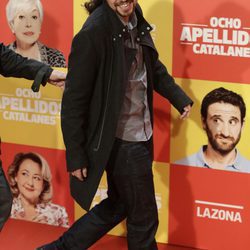 Pablo Iglesias en la premiere en Madrid de 'Ocho Apellidos Catalanes'