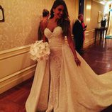 Sofía Vergara, sensacional con su su vestido de novia del diseñador Zuhair Murad