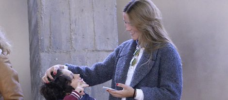 Ana Barrachina junto a su hermano Álvaro Muñoz Dibildos, ambos muy sonrientes