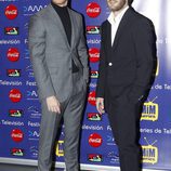Pablo Rivero y Ricardo Gómez en el preestreno de 'Cuéntame cómo pasó' en el Festival Mim Series 2015