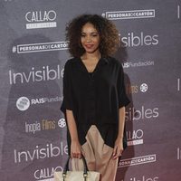 Montse Pla en el estreno de 'Invisibles' en Madrid