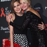 Belén Rueda y Natalia Sánchez en la Gala contra el Sida 2015 de Barcelona