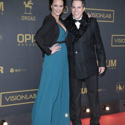Shaila Dúrcal y su marido Dorio Ferreira en los premios Ondas 2015