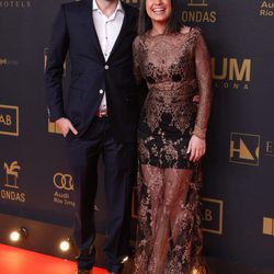 David Guapo y Ares Teixidó en los premios Ondas 2015