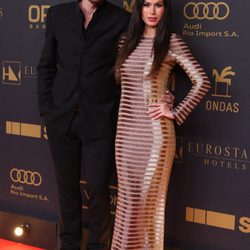Felipe López y Mireia Canalda en los premios Ondas 2015