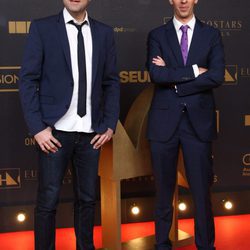 Raúl Pérez y David Broncado en los premios Ondas 2015