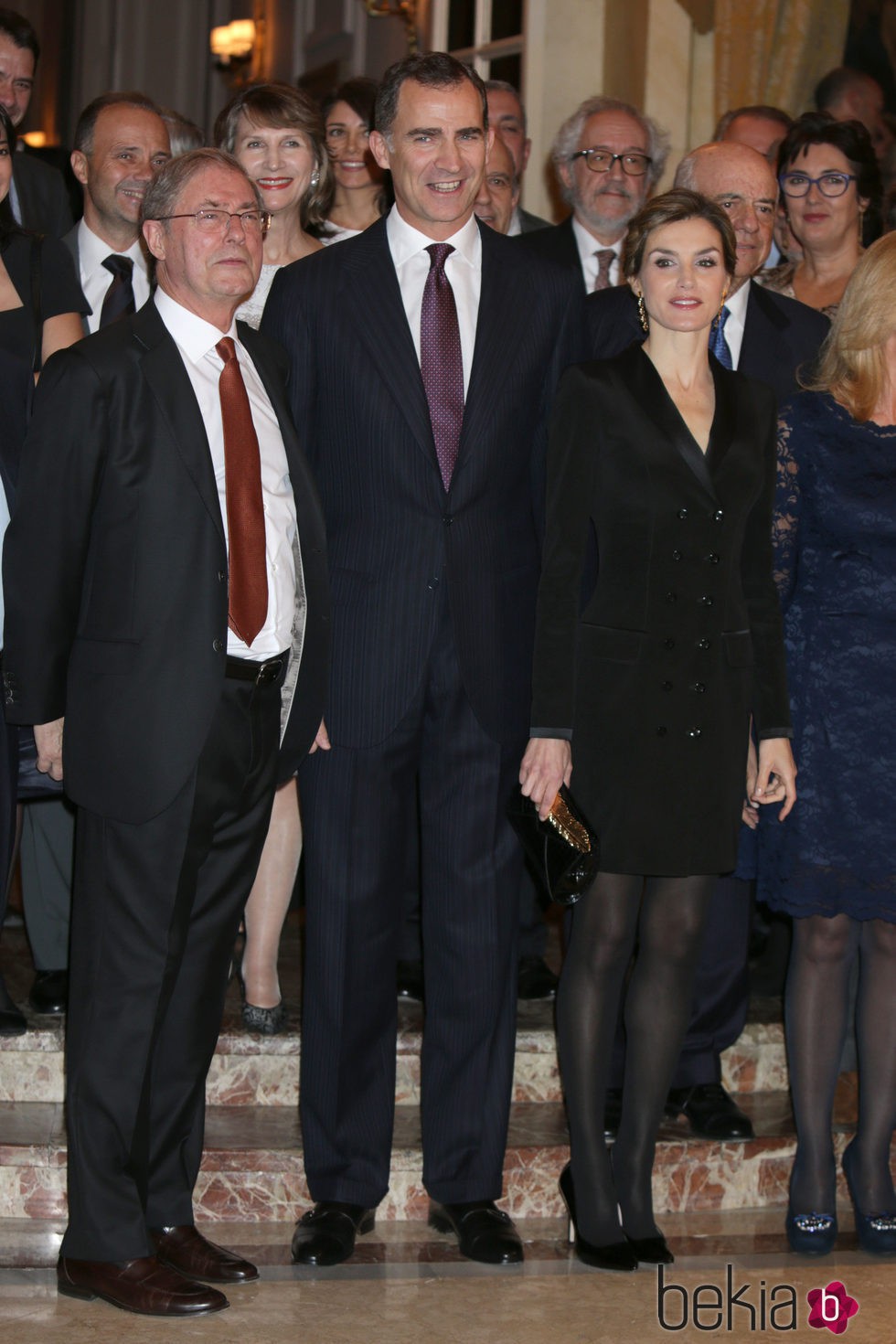 Los Reyes Felipe y Letizia en la entrega del Premio Francisco Cerecedo 2015