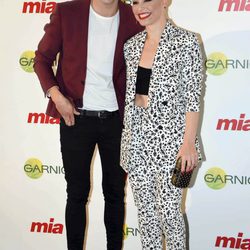 Miguel Herrera y Soraya Arnelas en los Premios Mia 2015