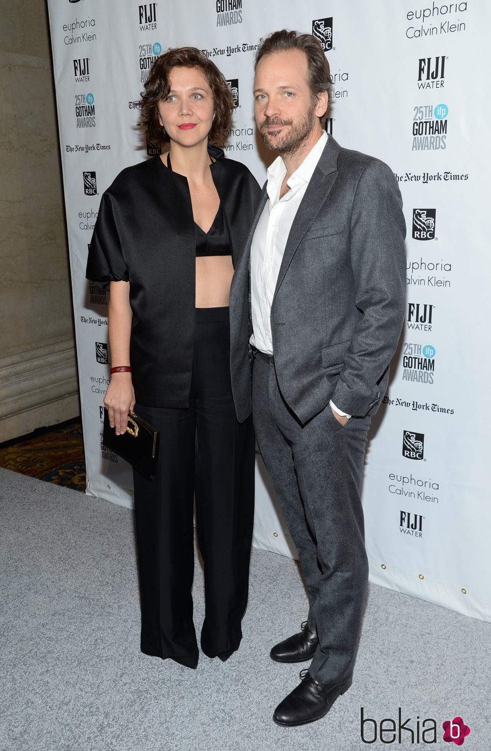 Maggie Gyllenhaal y Peter Sarsgaard en los Premios Gotham 2015
