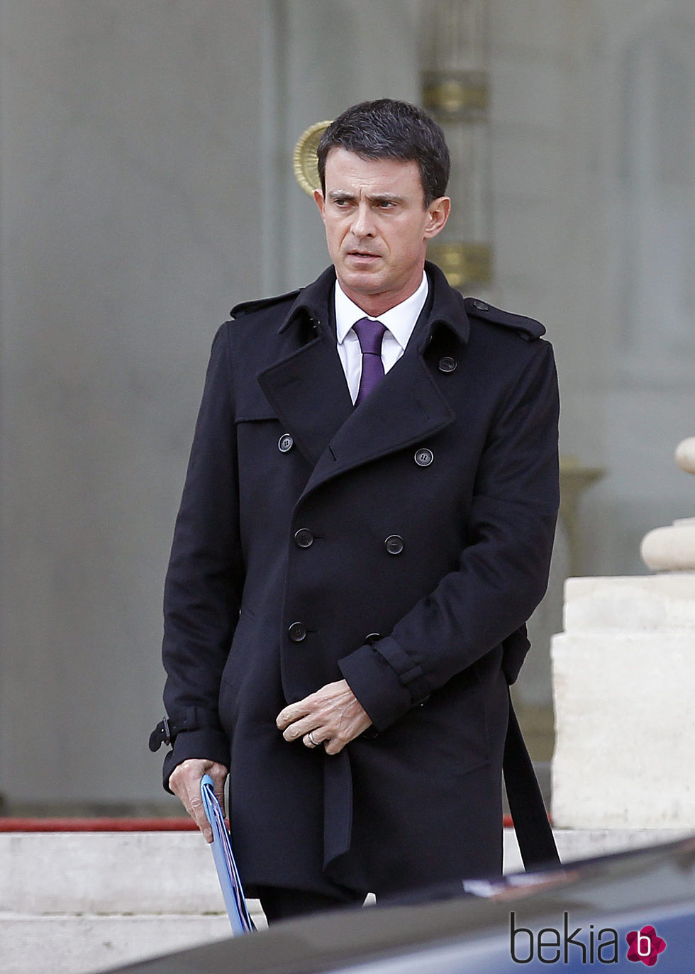 Manuel Valls en un Consejo de Ministros