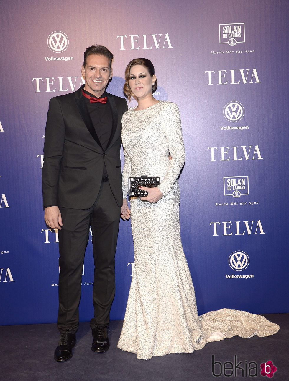 Tamara y Daniel Roque en los Premios T de Moda 2015