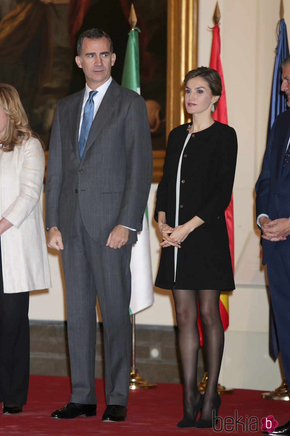Los Reyes Felipe y Letizia en la entrega de las Medallas de Oro de las Bellas Artes 2014