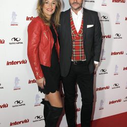 Nacho Montes y Nagore Robles en la gala Chica Interviú 2015