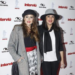 Anabel Dueñas y Mercedes Durán en la gala Chica Interviú 2015