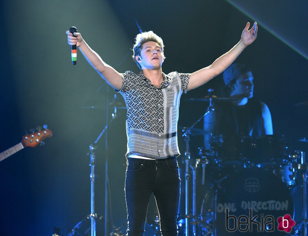 Niall Horan actuando en el Jingle Ball Tour 2015 en Los Angeles