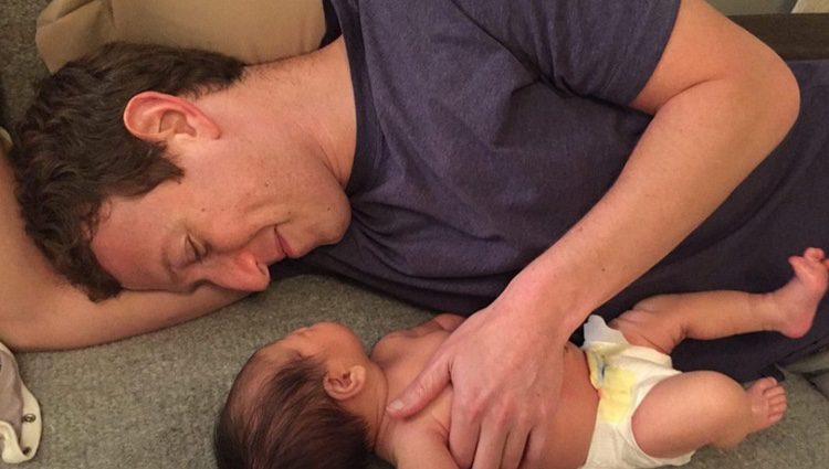 Mark Zuckerberg y su hija, Maxima Chan Zuckerberg