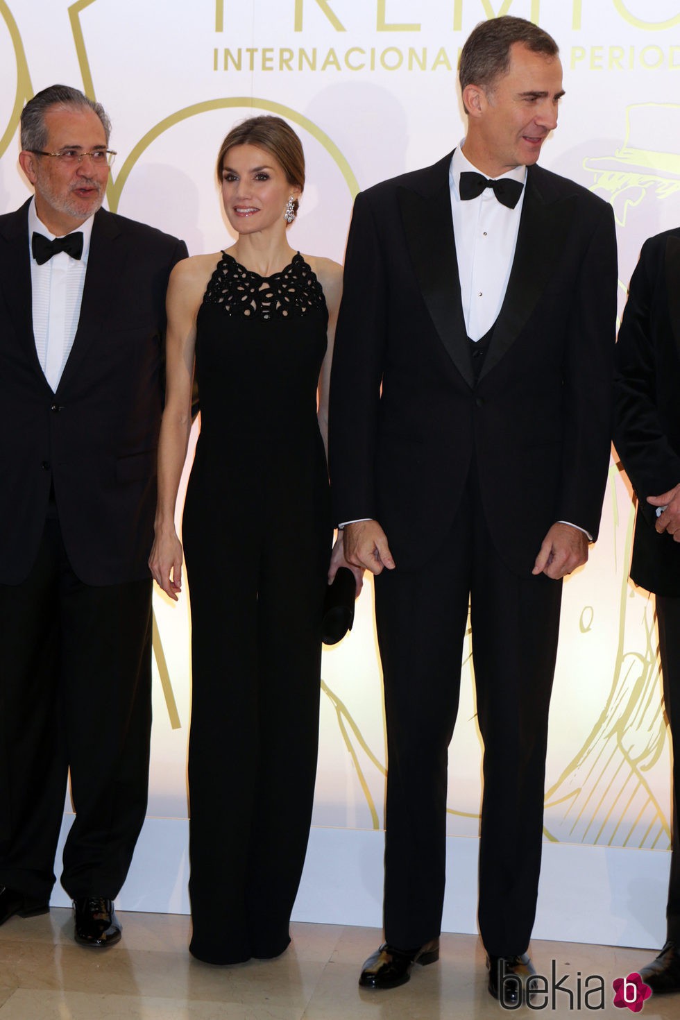 Los Reyes Felipe y Letizia en los Premios Mariano de Cavia 2015