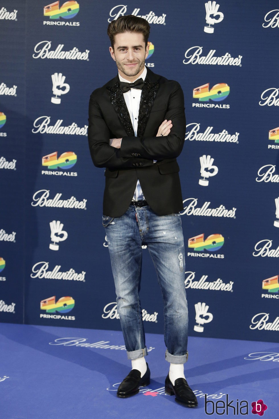 Pelayo Díaz en los Premios 40 Principales 2015