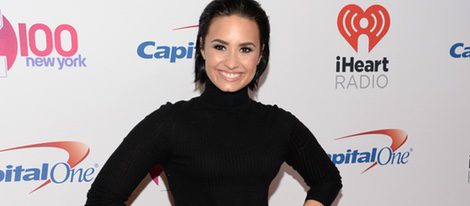 Demi Lovato en el iHeartRadio Jingle Ball 2015