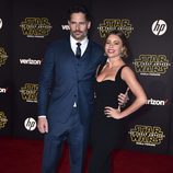 Sofía Vergara y Joe Manganiello en la premiere de 'Star Wars: El Despertar de la Fuerza' en Los Ángeles