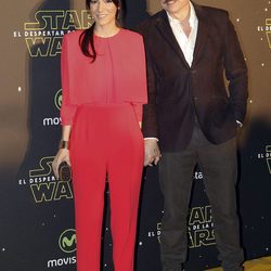 Carlos Bardem y Cecilia Gessa en el estreno de 'Star Wars: El Despertar de la Fuerza' en Madrid