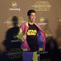 Eduardo Casanova en el estreno de 'Star Wars: El Despertar de la Fuerza' en Madrid