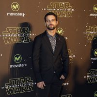 Jesús Castro en el estreno de 'Star Wars: El Despertar de la Fuerza' en Madrid