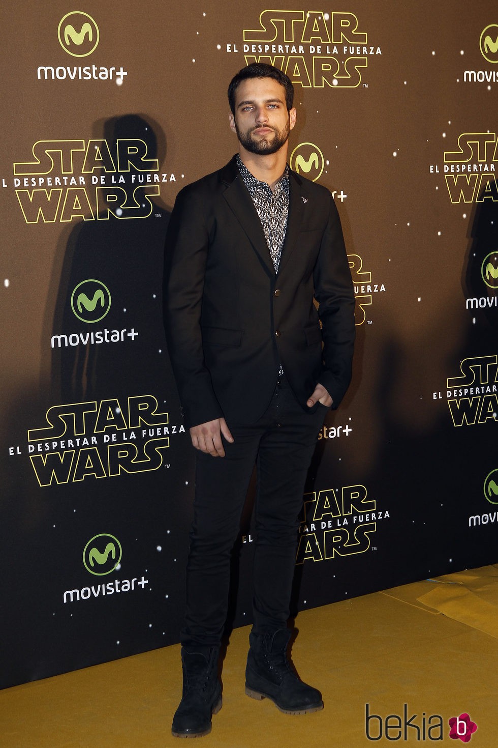 Jesús Castro en el estreno de 'Star Wars: El Despertar de la Fuerza' en Madrid