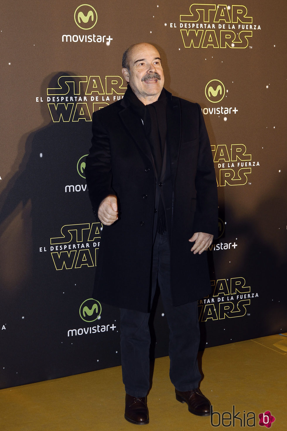Antonio Resines en el estreno de 'Star Wars: El Despertar de la Fuerza' en Madrid