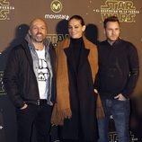Laura Ponte y Alvarno en el estreno de 'Star Wars: El Despertar de la Fuerza' en Madrid