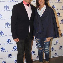 José Ortega Cano y Gloria Camila en la inauguración de la tienda de la joven en Sevilla