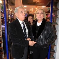 Gloria Mohedano y su marido José Antonio en la inauguración de la tienda de Gloria Camila en Sevilla