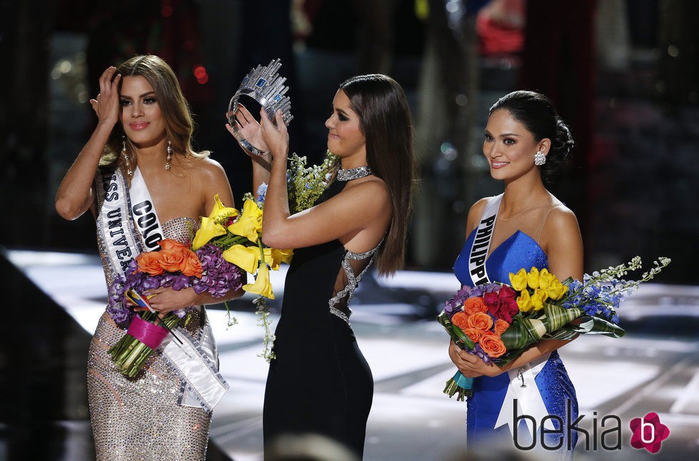 Error en la coronación de Miss Universo 2015