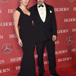 Kate Winslet y Johnny Depp en el Festival de Palm Springs 2016