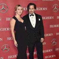 Kate Winslet y Johnny Depp en el Festival de Palm Springs 2016