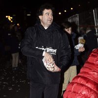 Pepe Rodríguez repartiendo caramelos en la Cabalgata de Reyes de Madrid 2016