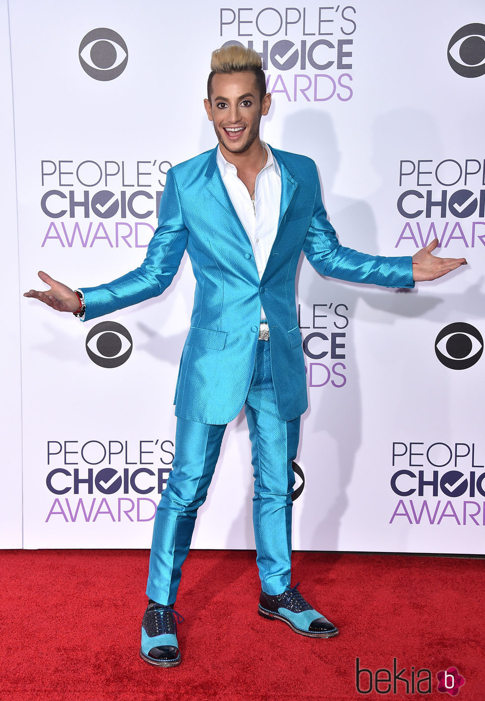 Frankie J. Grande en los People's Choice Awards 2016