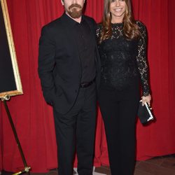 Christian Bale y su mujer Sibi Blazic en los Premios AFI 2016