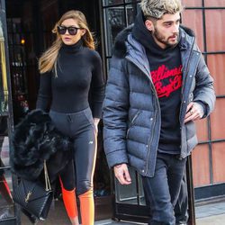 Gigi Hadid y Zayn Malik pasean muy de sport por las calles de Nueva York