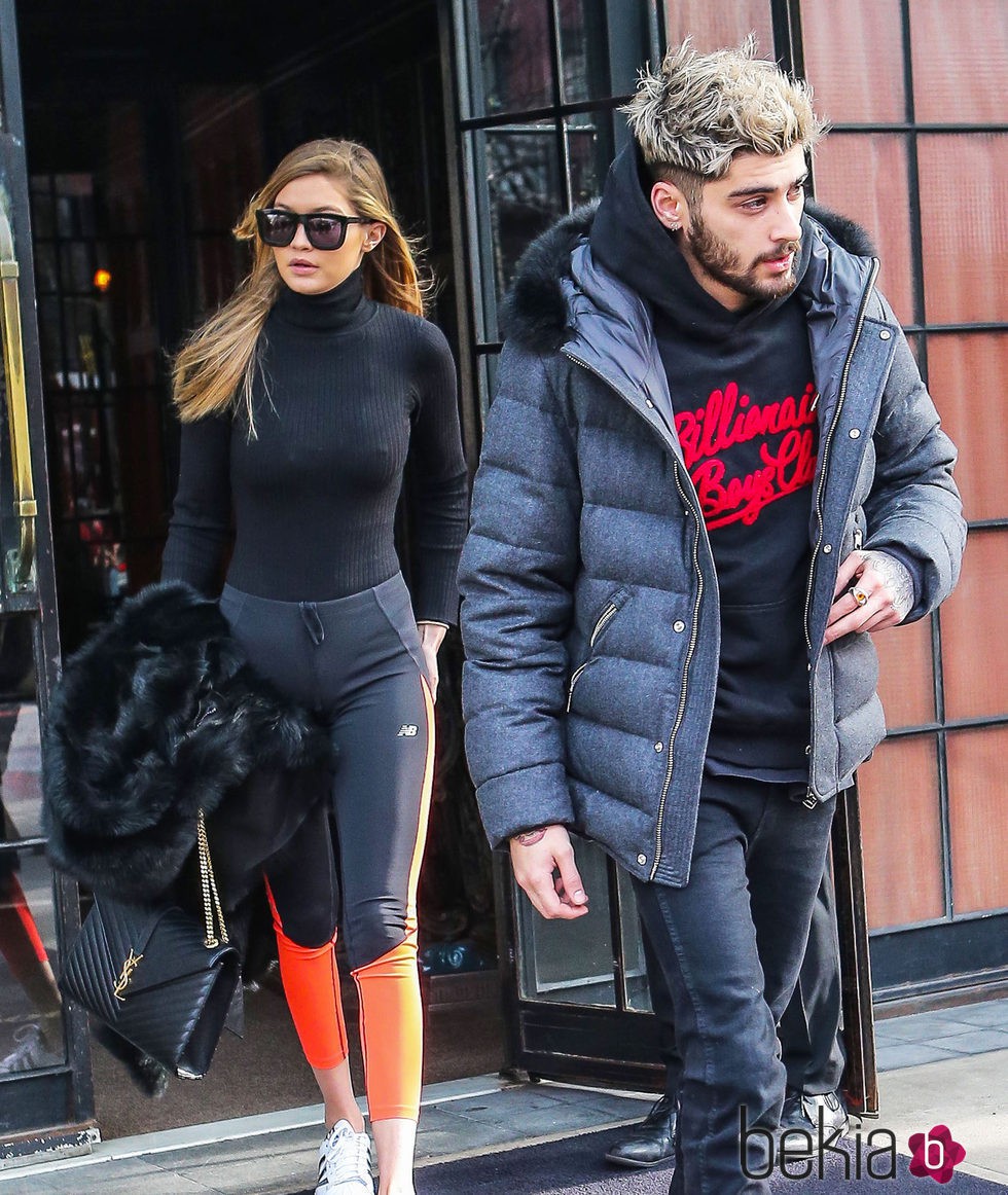 Gigi Hadid y Zayn Malik pasean muy de sport por las calles de Nueva York