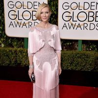 Cate Blanchett en la alfombra roja de los Globos de Oro 2016