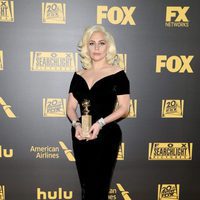 Lady Gaga en la fiesta de FOX tras los Globos de Oro 2016