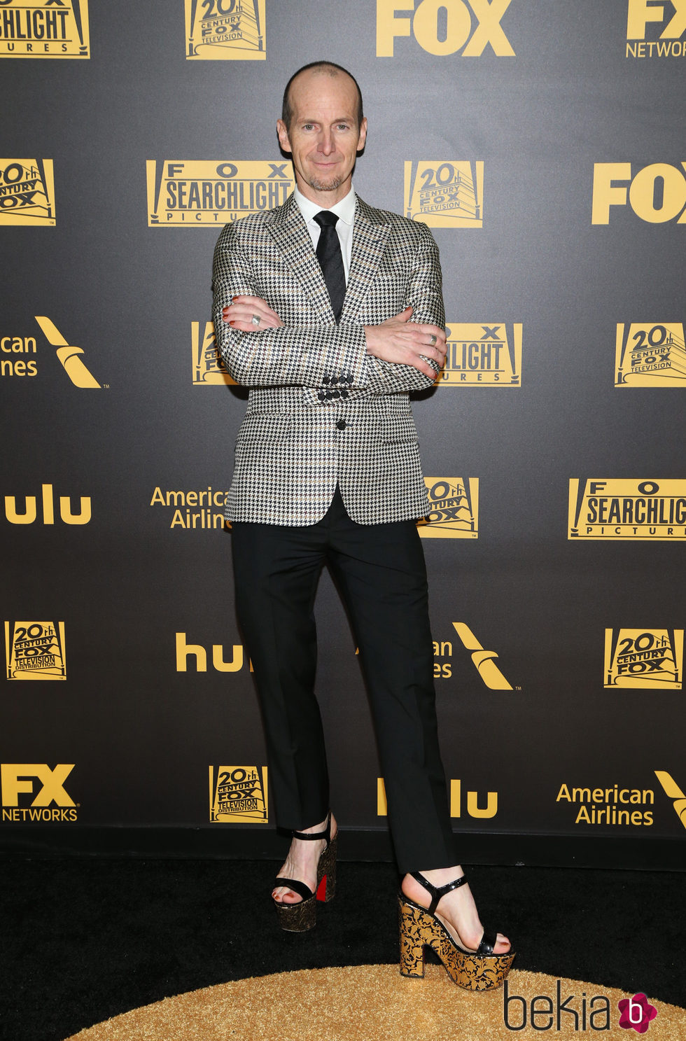 Denis O'Hare en la fiesta de FOX tras los Globos de Oro 2016