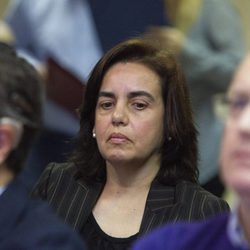 Ana María Tejeiro en el banquillo de los acusados en el juicio por el Caso Nóos