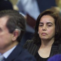 Ana María Tejeiro en el banquillo de los acusados en el juicio por el Caso Nóos