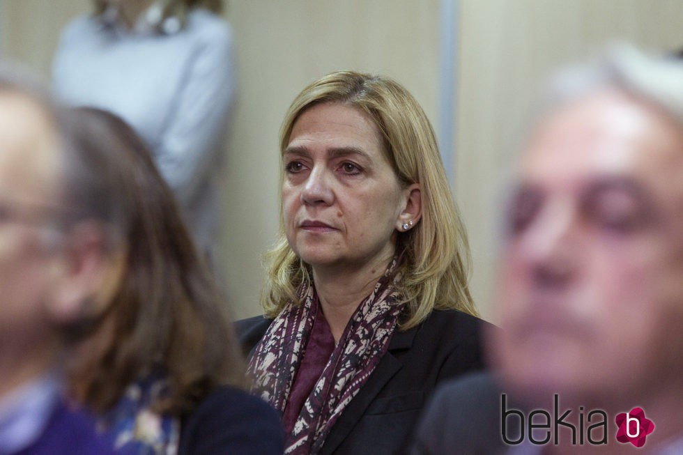 La Infanta Cristina en el banquillo de los acusados por el Caso Nóos
