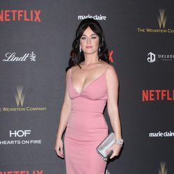 Katy Perry en la fiesta de Netflix tras la entrega de los Globos de Oro 2016