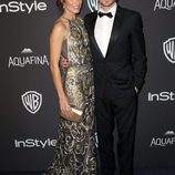 Ian Somerhalder y Nikki Reed en la fiesta de InStyle tras la entrega de los Globos de Oro 2016